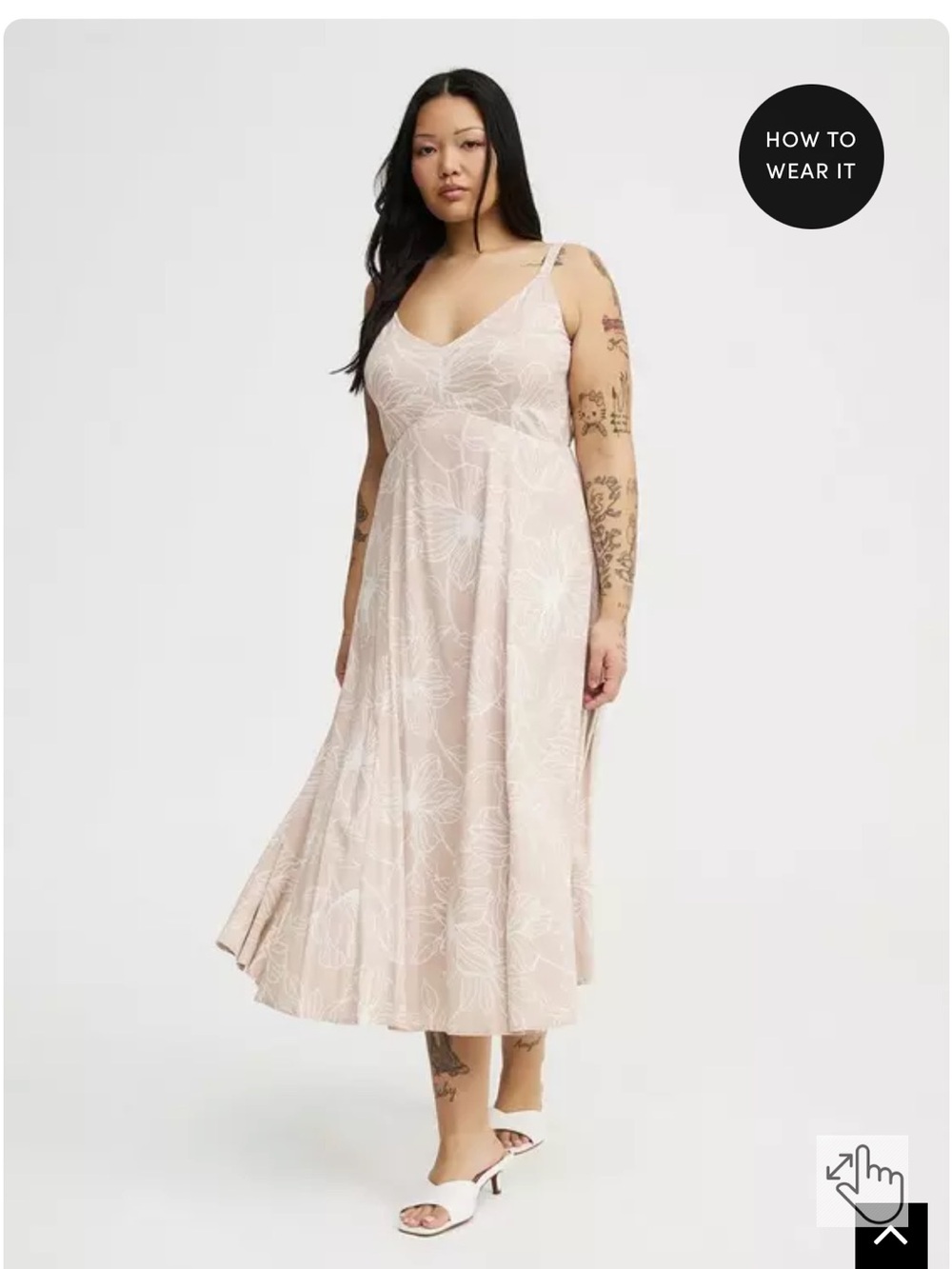 Torrid Trapeze Dress with Pockets 2x